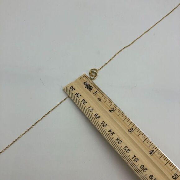 18K Gold Plated Women's Dual Interlocking Heart Necklace Romantic Love Gift - Picture 12 of 12